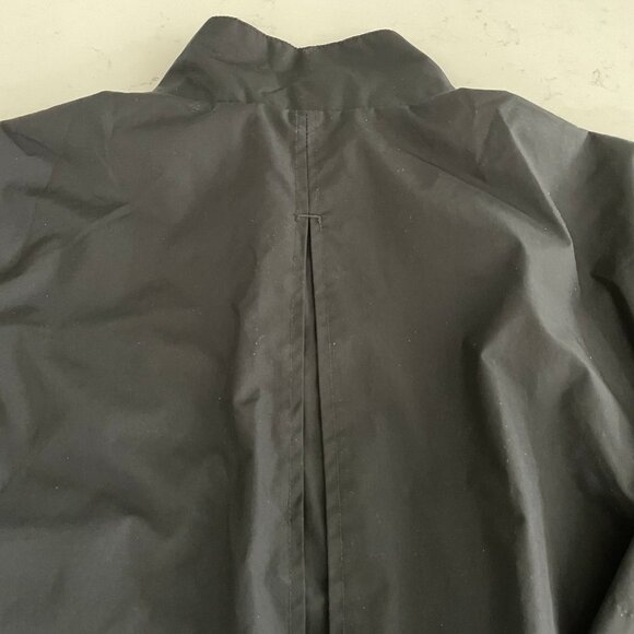 Izod XFG Athletic SS Zip Up High Collar Poly Golf Windbreaker Jacket Black Sz M - Picture 7 of 13